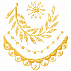 Lace Embroidery Design 1 Lace Embroidery Design 1